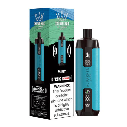 box mod vape built in battery AL FAKHER CROWN BAR DISPOSABLE CRYSTAL V2 12000 PUFF 5CT - Buy Online