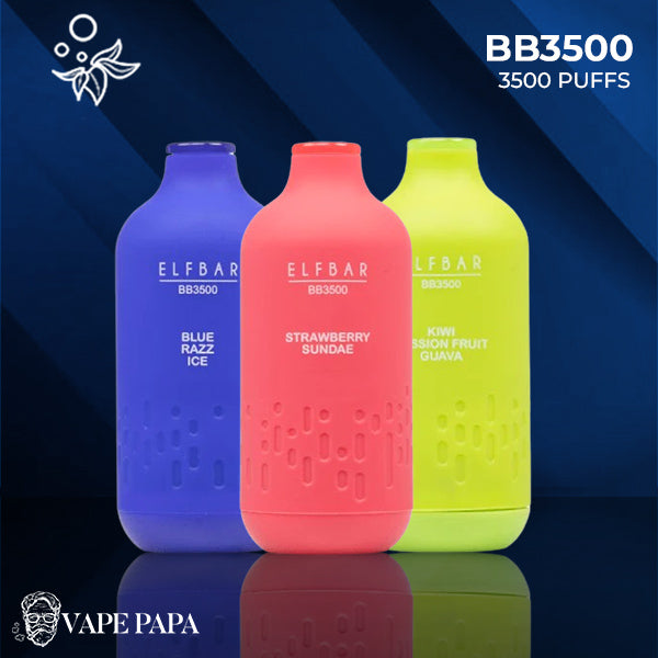Elf Bar BB3500 Disposable Vape Vape Papa Elf Bar BB3500 Disposable Vape Vape Papa