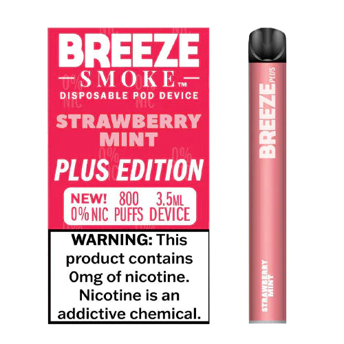 Breeze Plus Zero Nicotine Flavors – Vape Papa