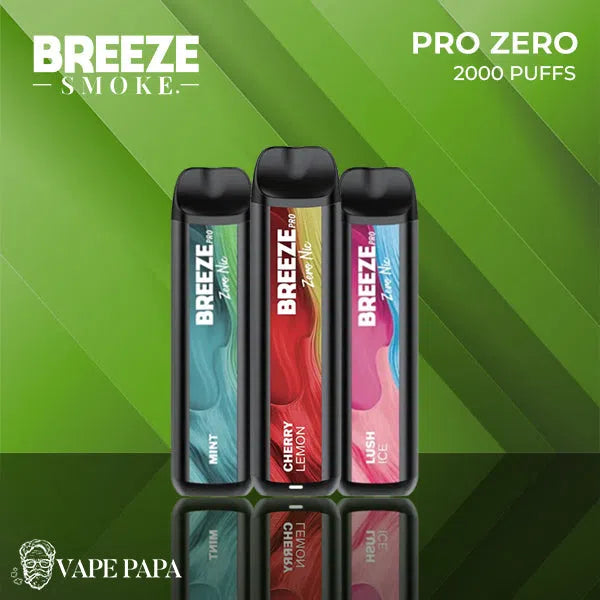 Breeze Pro Zero Nicotine Vape Papa Breeze Pro Zero Nicotine Vape Papa