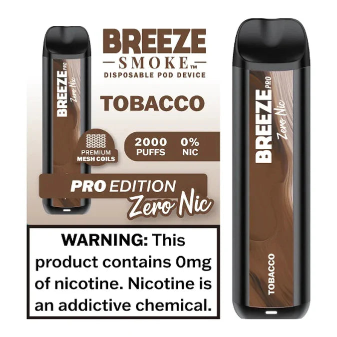 Breeze Pro Zero Nicotine Flavors Vape Papa Breeze Pro Zero Nicotine Flavors Vape Papa