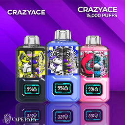 CrazyAce B15000 Flavors  Vape Papa