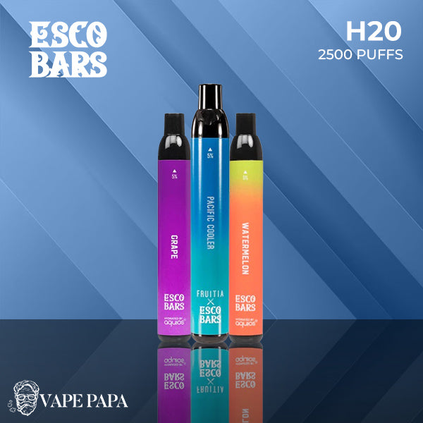 Esco Bars H2O 2500 Disposable Vape Vape Papa Esco Bars H2O 2500 Disposable Vape Vape Papa