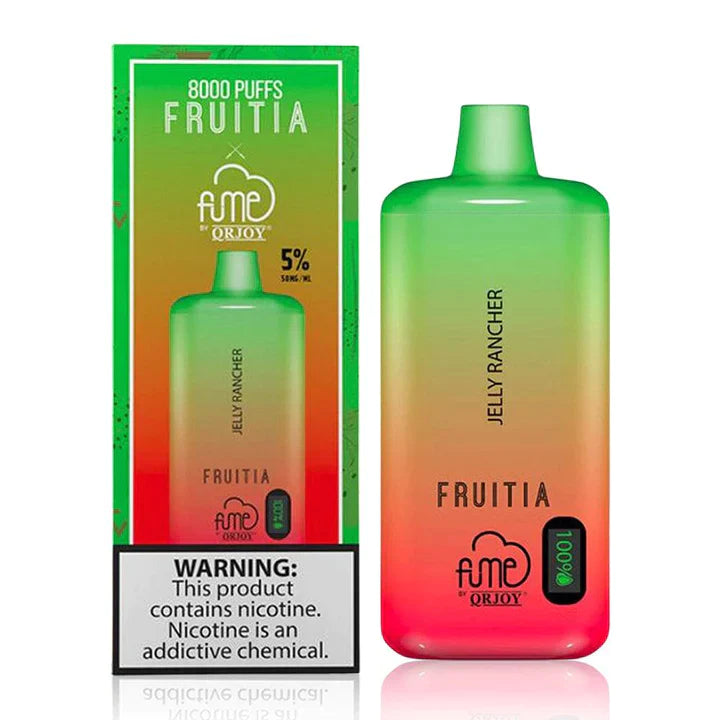 Fruitia x Fume Disposable Vape: 18ml E-Liquid Vape Papa Fruitia x Fume Disposable Vape: 18ml E-Liquid Vape Papa
