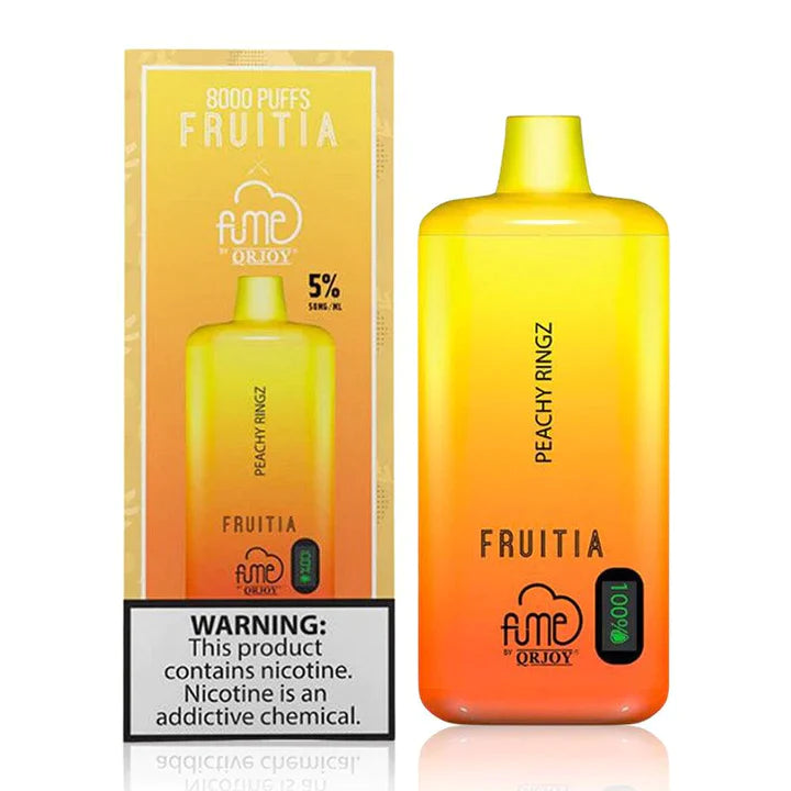 Fruitia x Fume Disposable Vape: 18ml E-Liquid Vape Papa Fruitia x Fume Disposable Vape: 18ml E-Liquid Vape Papa