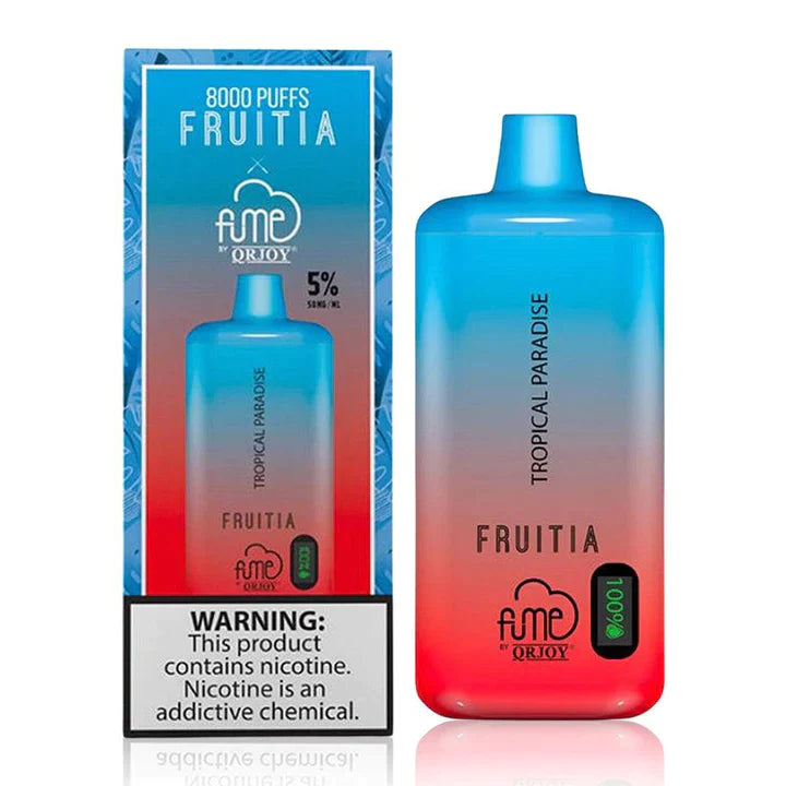 Fruitia x Fume Disposable Vape: 18ml E-Liquid Vape Papa Fruitia x Fume Disposable Vape: 18ml E-Liquid Vape Papa