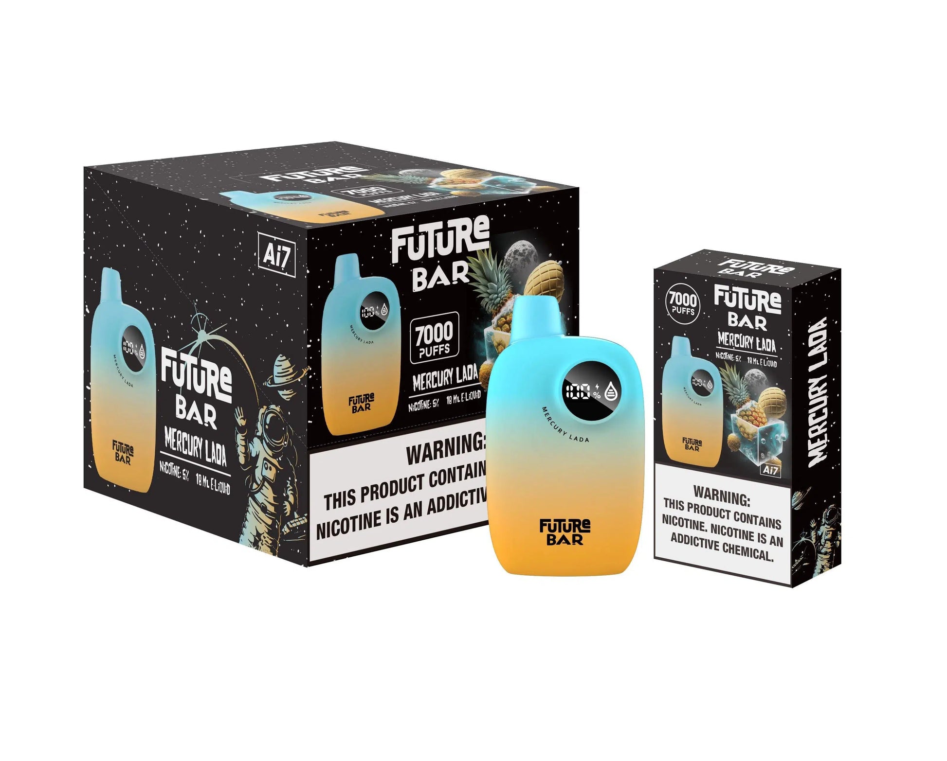 Future Bar Disposable Vape: 16mL E-Liquid , 7000 Puffs Vape Papa Future Bar Disposable Vape: 16mL E-Liquid , 7000 Puffs Vape Papa