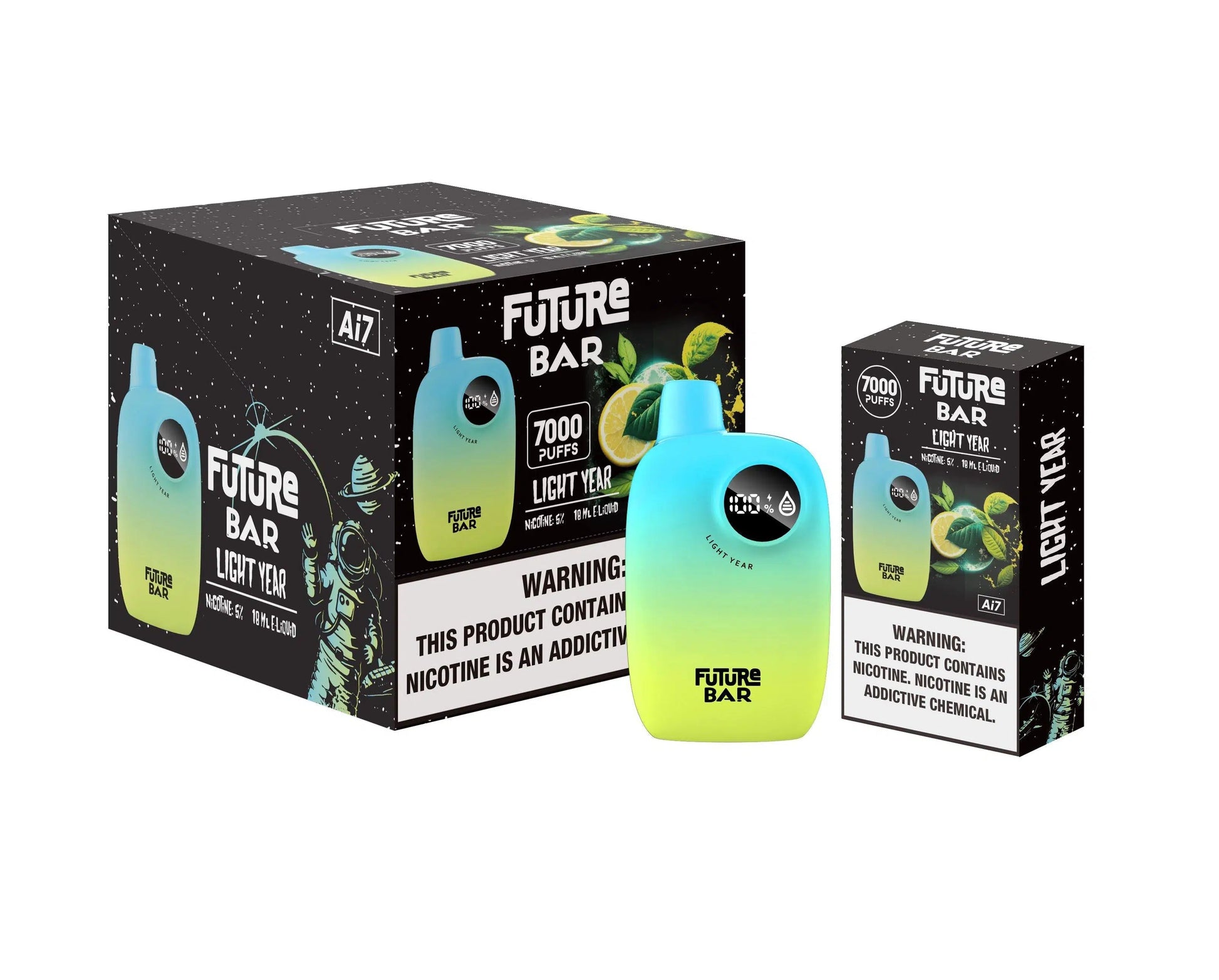 Future Bar Disposable Vape: 16mL E-Liquid , 7000 Puffs Vape Papa Future Bar Disposable Vape: 16mL E-Liquid , 7000 Puffs Vape Papa