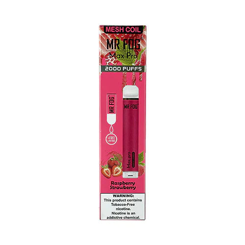 Mr Fog Max Pro Raspberry Strawberry Lychee  
