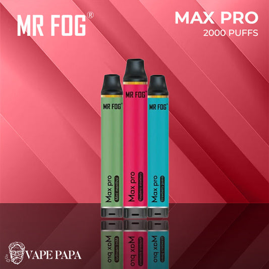Mr Fog Max Pro Flavor - Disposable Vape
