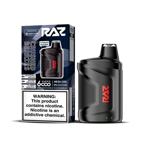 Raz CA6000 Disposable Vape: 6000 Puffs Vape Papa Raz CA6000 Disposable Vape: 6000 Puffs Vape Papa
