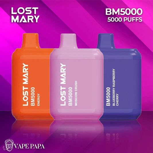 Lost Mary BM5000 Flavors Vape Papa Lost Mary BM5000 Flavors Vape Papa