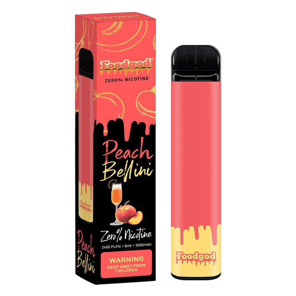 FoodGod Zero Nicotine Peach Bellini  