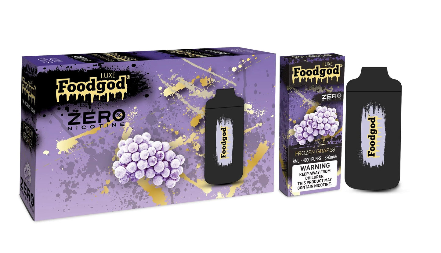 Foodgod Luxe Zero Nicotine Frozen Grapes  