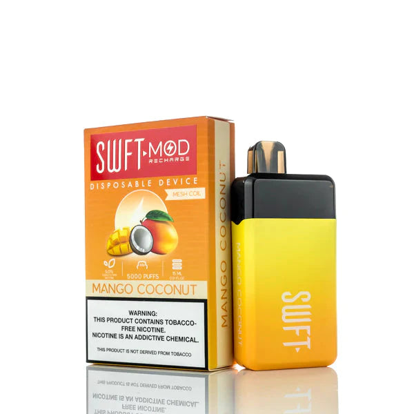 Swift Vapes Flavors SWFT Pro Disposable SWFT iCON 7500 Smart Display Disposable Vape | Ceramic Coil Swift Vapes Flavors SWFT Pro Disposable SWFT iCON 7500 Smart Display Disposable Vape | Ceramic Coil