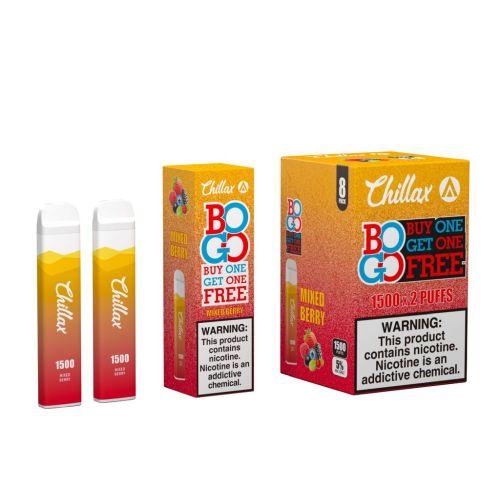 Chillax Disposable Vape 0% Mixed Berry 