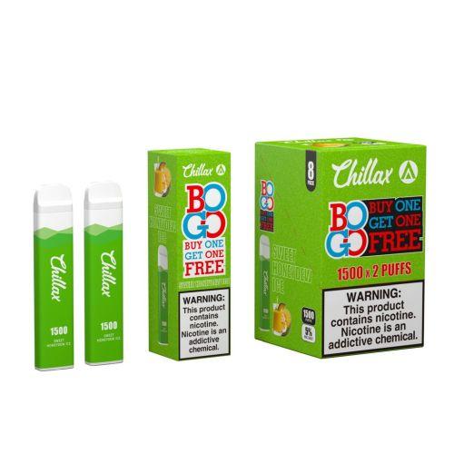 Chillax 2% Nicotine Disposable Vape: 700mAh Battery Vape Papa Chillax 2% Nicotine Disposable Vape: 700mAh Battery Vape Papa