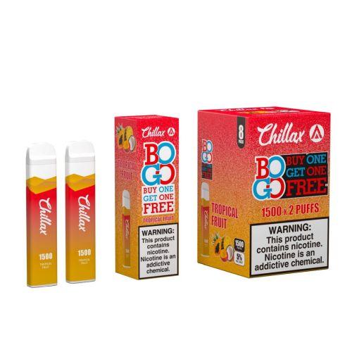 Chillax Disposable Vape 0% Tropical Fruit 