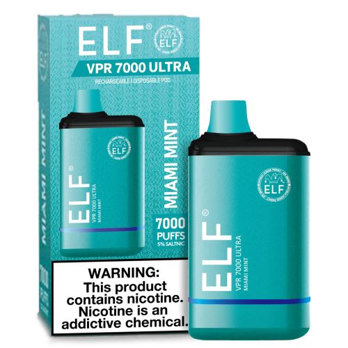 ELF VPR 7000 Ultra: 7000 Puffs, 650mAh Battery Vape papa ELF VPR 7000 Ultra: 7000 Puffs, 650mAh Battery Vape papa