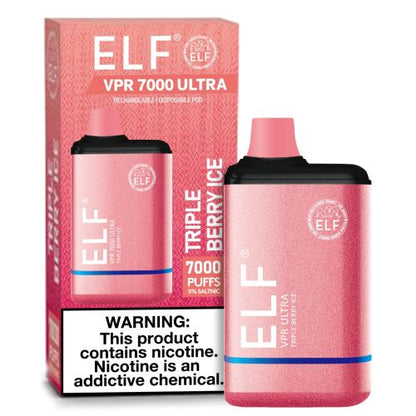 ELF VPR 7000 Ultra Triple Berry Ice  
