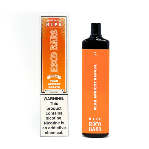 Esco Bars Mega 5000 Pear Apricot Papaya  