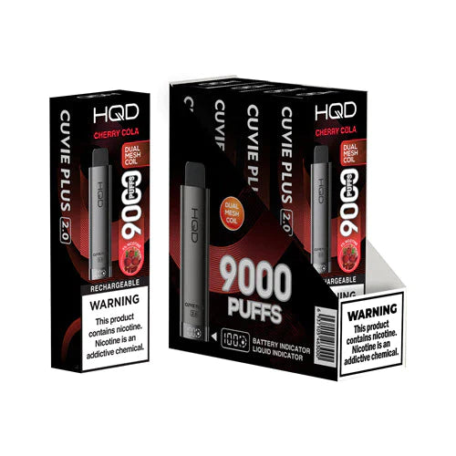 HQD Cuvie Plus 2.0 Flavors – Vape Papa