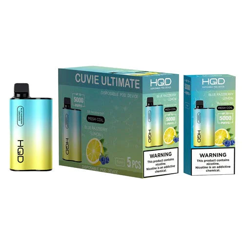 HQD Cuvie Ultimate Blue Razzberry Lemon  