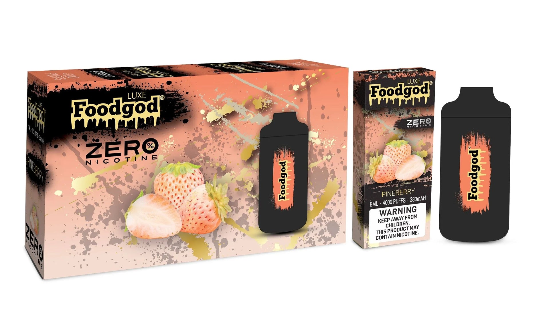 Foodgod Luxe Zero Nicotine Pineberry  