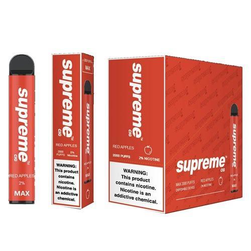 Supreme Max Red Apples 2% 