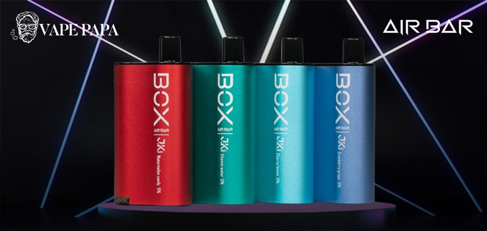 All About Air Bar Box Flavors
