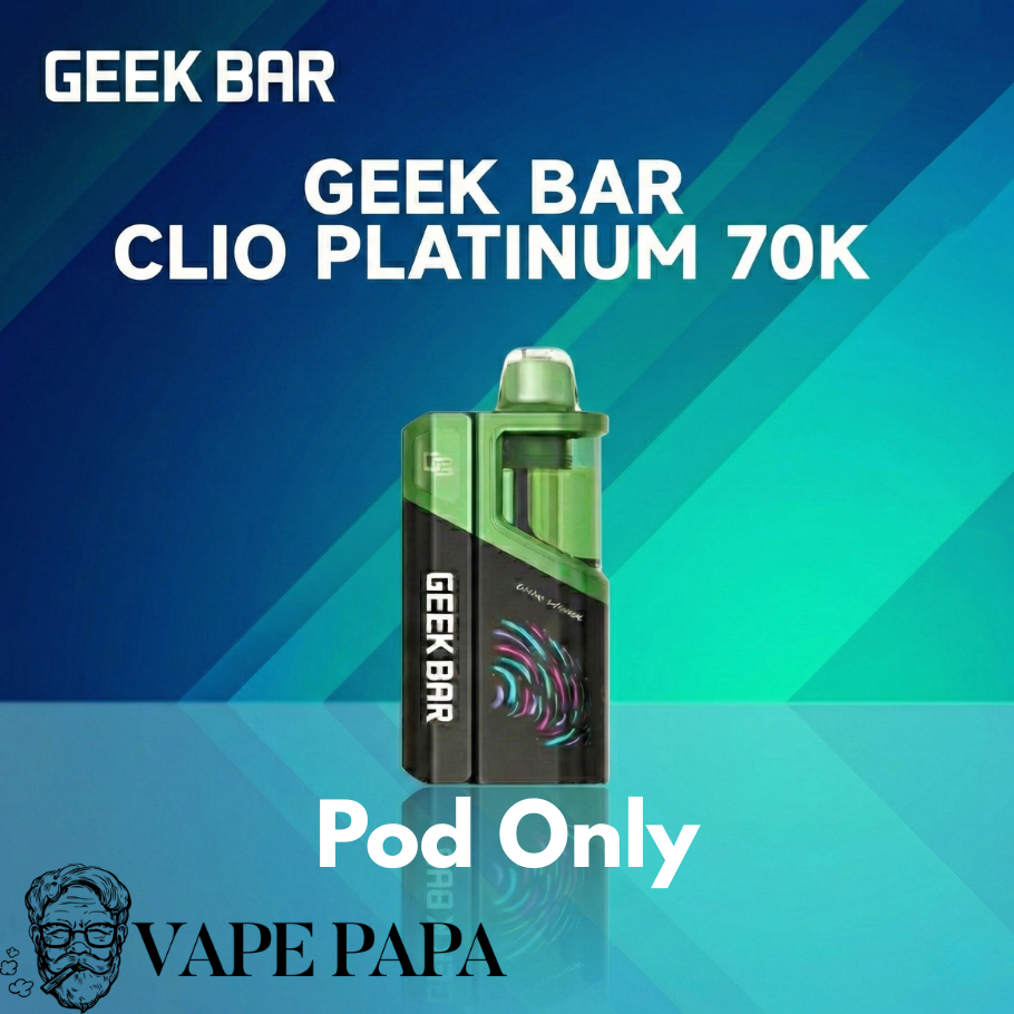 Geek Bar CLIO Platinum 50K Disposable Pod