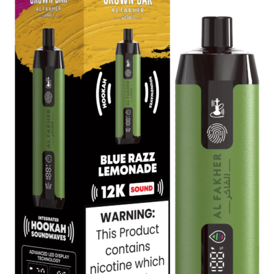 Al Fakher Crown Bar 12K Sound Blue Razz Lemonade