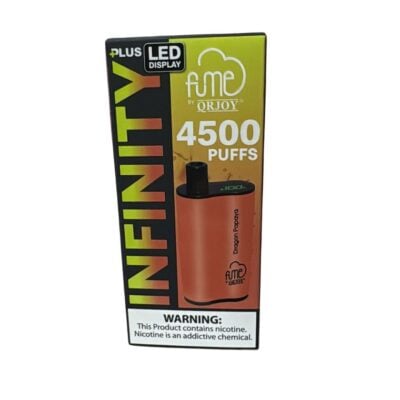 Fume Infinity 4500 Disposable Vape - Dragon Papaya