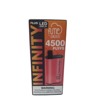 Fume Infinity 4500 Disposable Vape - Strawberry mango