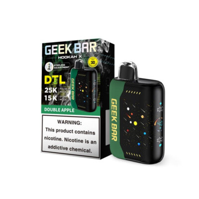 Geek Bar Hookah X Disposable Vape - Double Apple