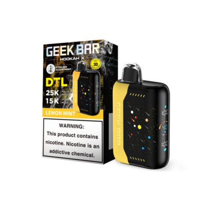 Geek Bar Hookah X Disposable Vape - Lemon Mint