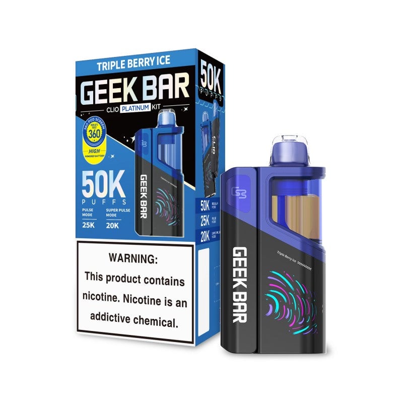 Geek Bar CLIO Platinum 50K - Triple Berry Ice