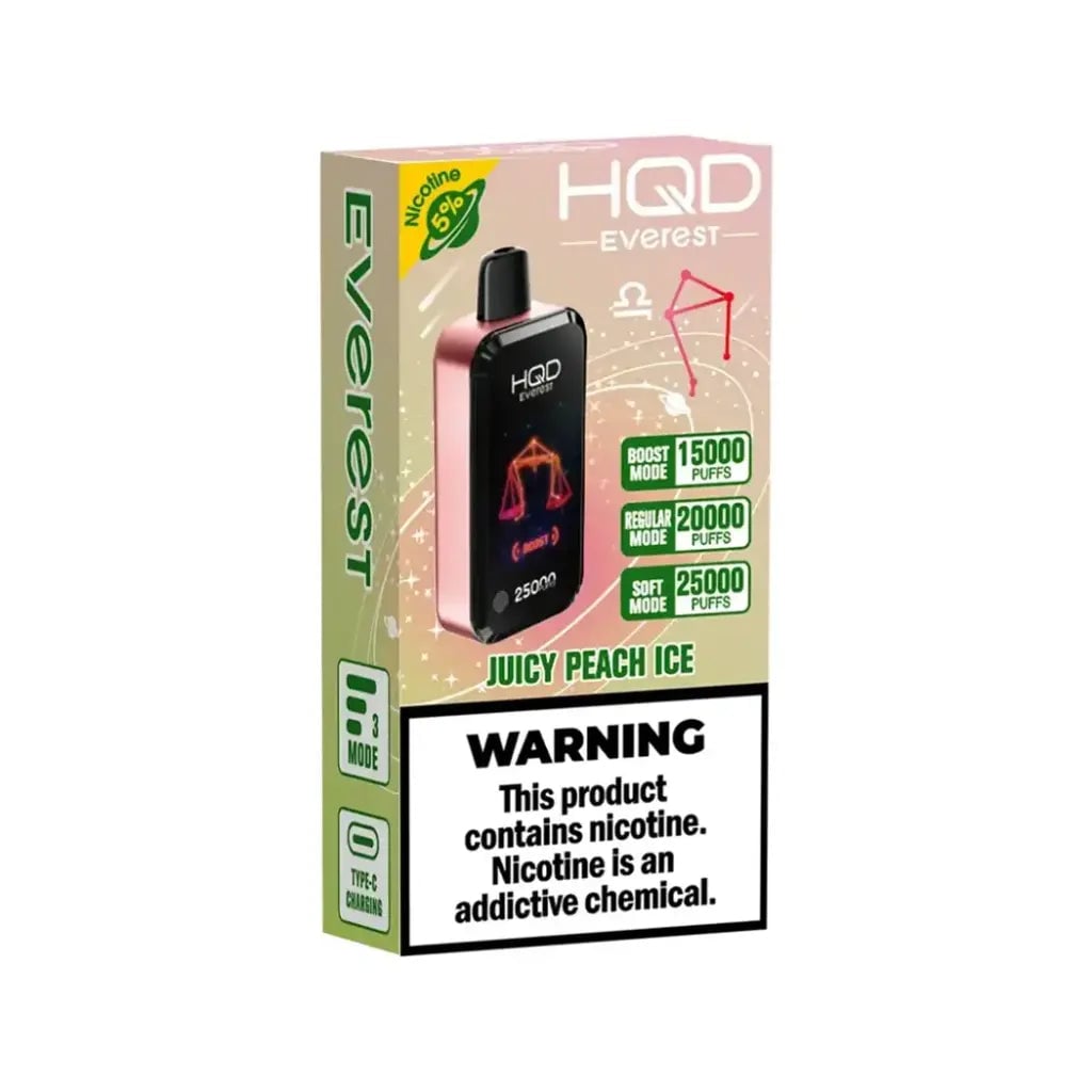 HQD EVEREST 25K Juicy Peach Ice