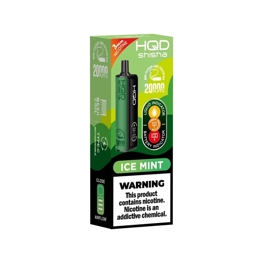HQD Shisha 3% 20K Ice Mint
