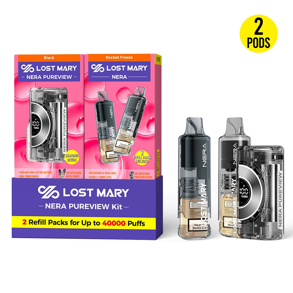 Lost Mary NERA Pureview 40K Kit Rocket Freeze