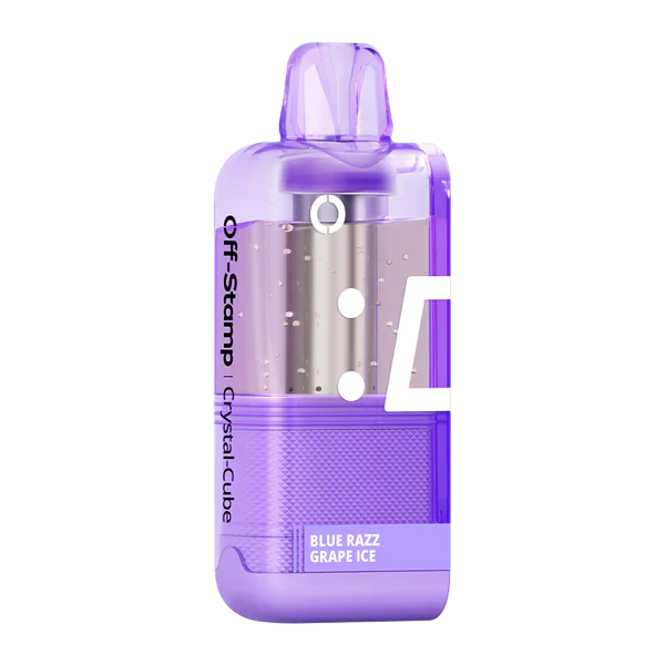 Off Stamp X-Cube Crystal 35K Pod Blue Razz Grape Ice