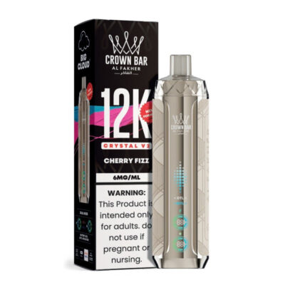 Cherry Fizz Al Fakher Crown Bar 12K Crystal V2 Vape