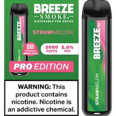 Breeze Pro Strawmelon Flavor - Disposable Vape