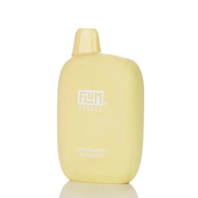 Flum Pebble Strawberry Coconut Flavor - Disposable Vape