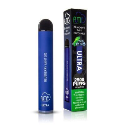 Fume Ultra Blueberry Mint Flavor - Disposable Vape