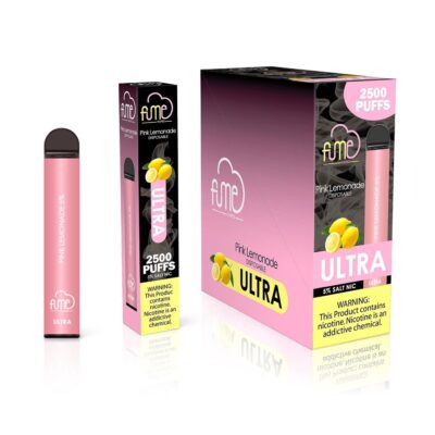 Fume Ultra Pink Lemonade Flavor - Disposable Vape