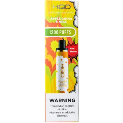 HQD Cuvie Plus Apple Cinna & Milk Flavor - Disposable Vape