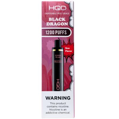 HQD Cuvie Plus Black Dragon Flavor - Disposable Vape