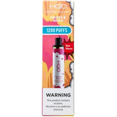 HQD Cuvie Plus Fruity & Milky Flavor - Disposable Vape
