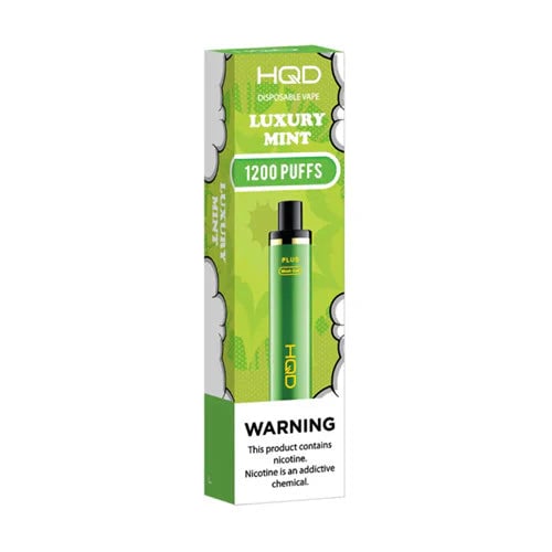 HQD Cuvie Plus Luxury Mint Flavor - Disposable Vape